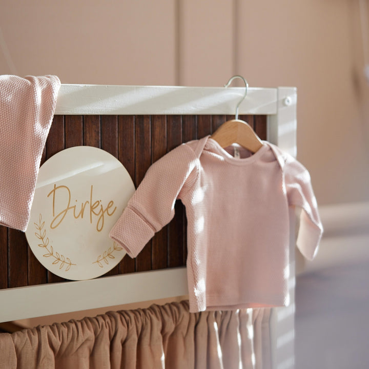 2 - Delig setje organic cotton Light dusty pink - GIRLS 2024