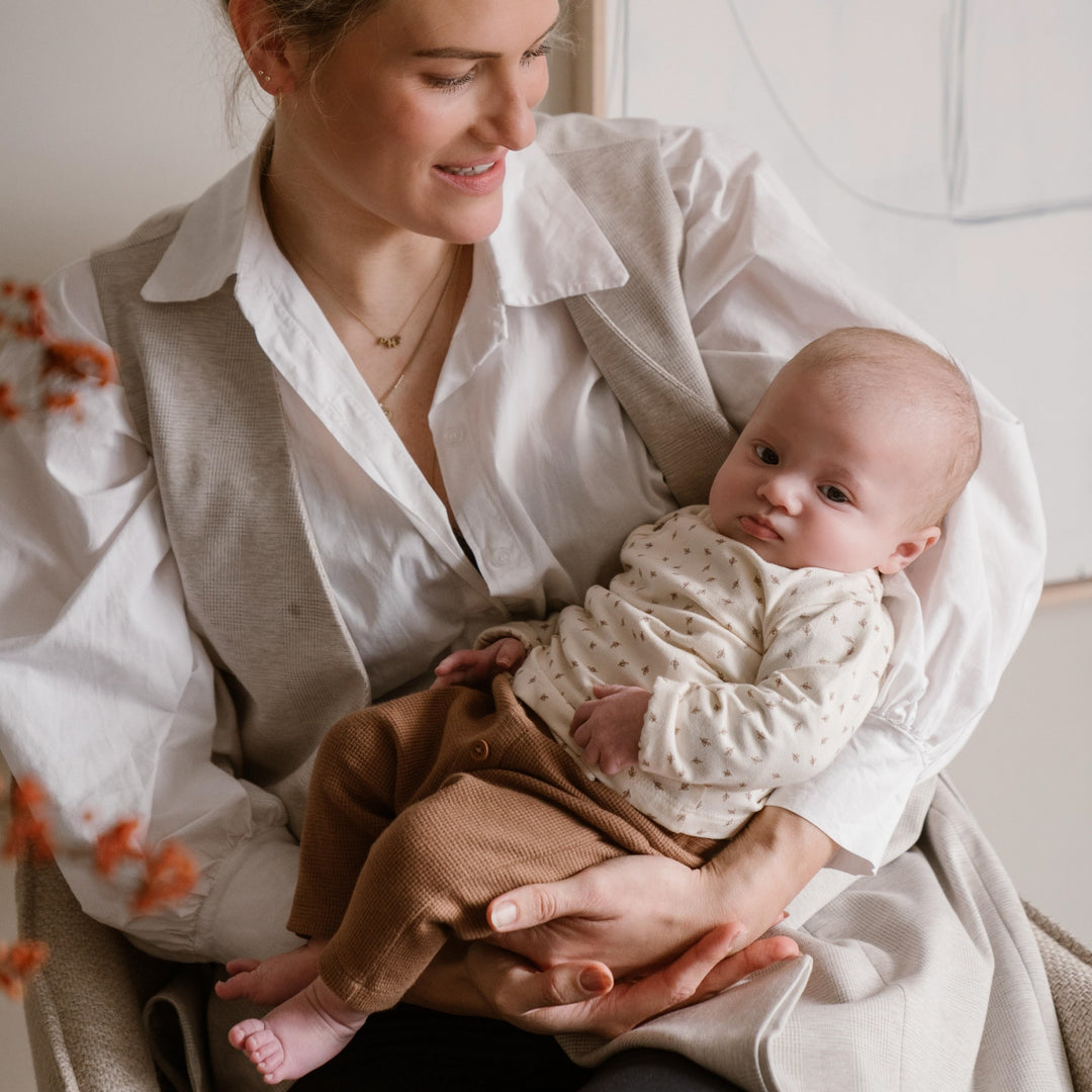 Longsleeve organic cotton Off white - UNI 2024