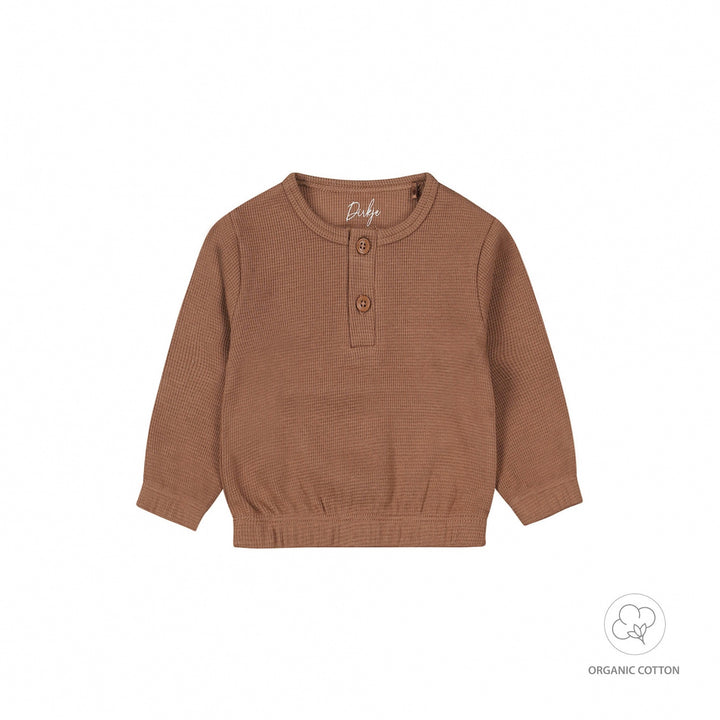 Trui organic cotton Brown - UNI 2024