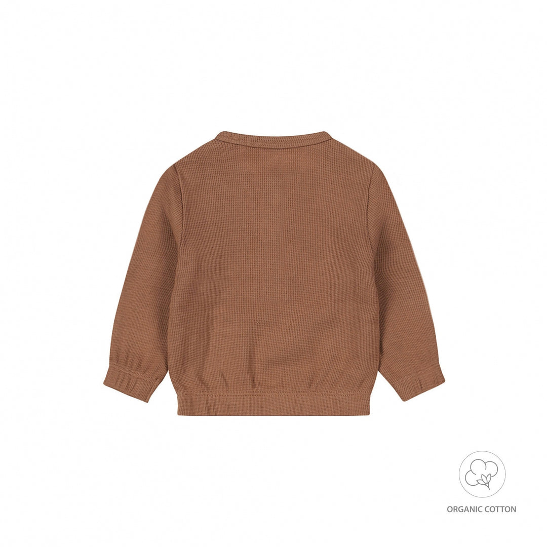 Trui organic cotton Brown - UNI 2024