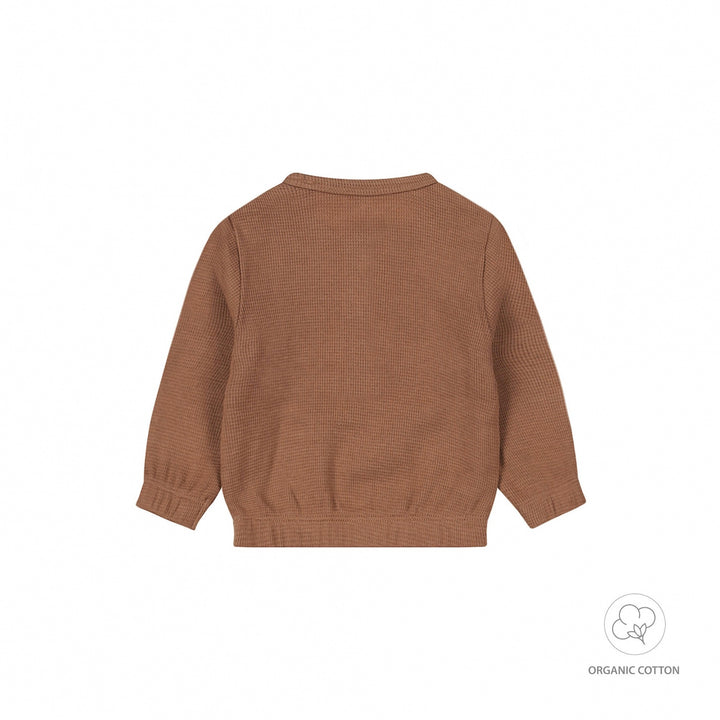 Trui organic cotton Brown - UNI 2024