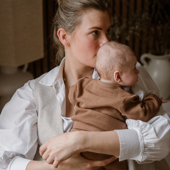 Trui organic cotton Brown - UNI 2024