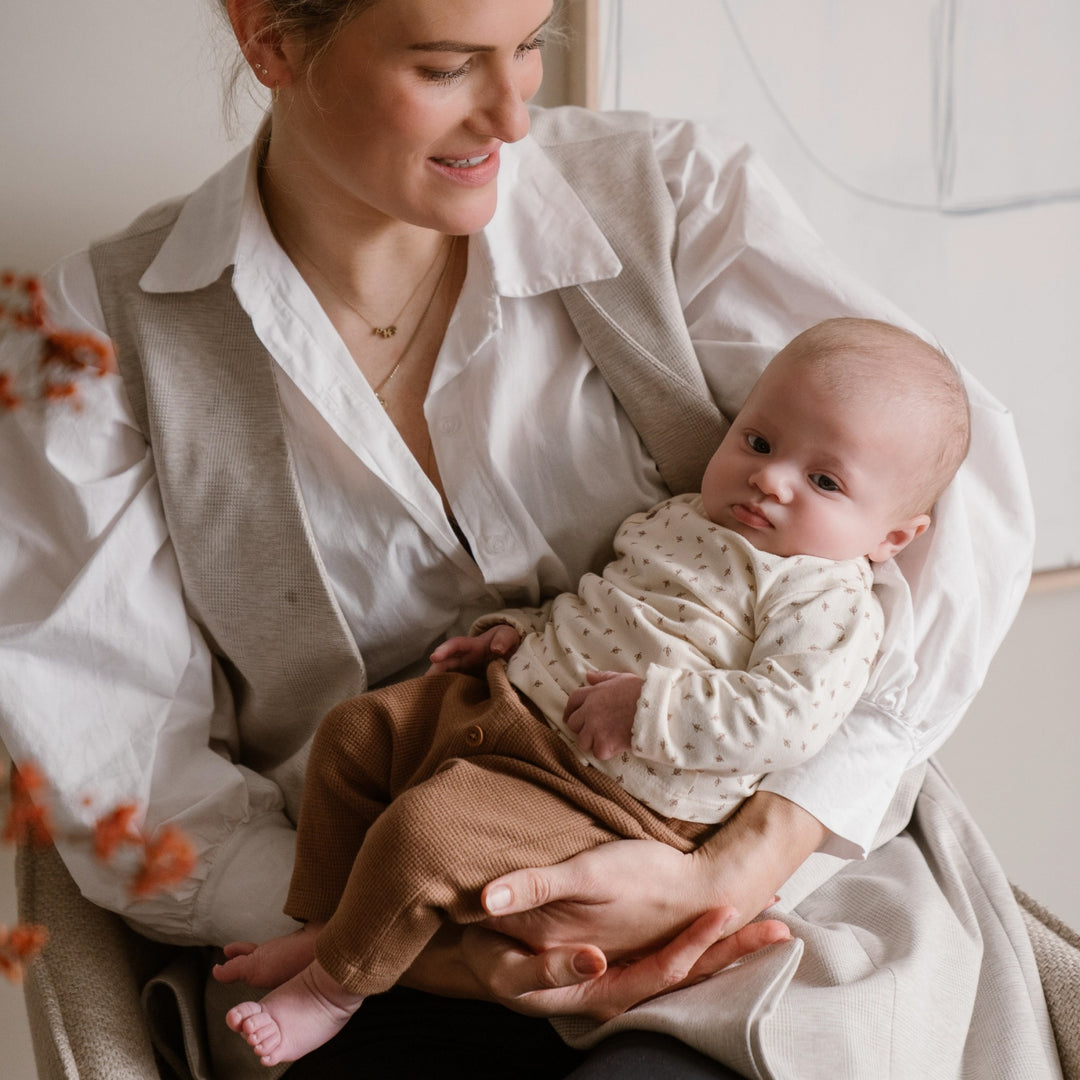 Broek Bio-Baumwolle Braun - UNI 2024