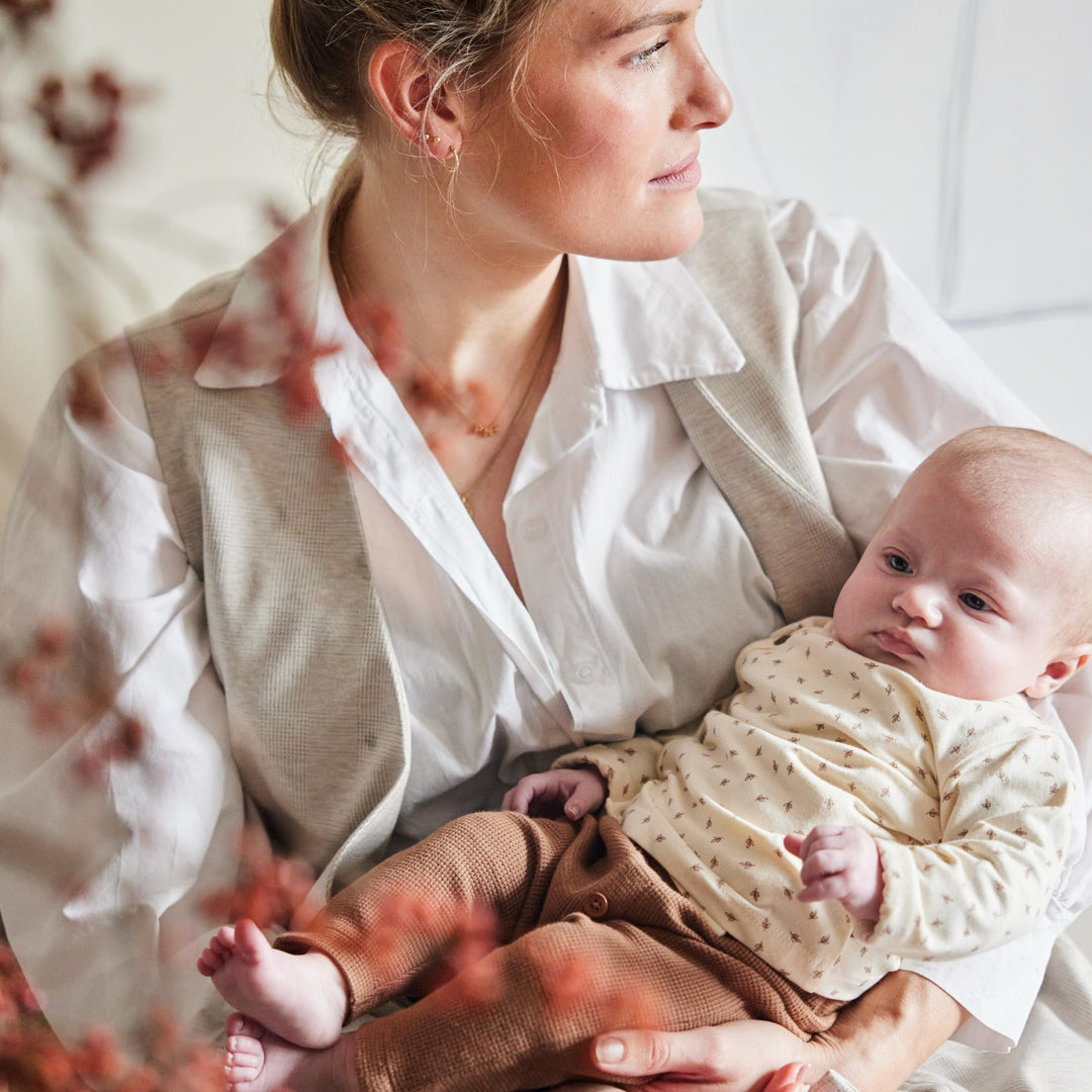 Broek Bio-Baumwolle Braun - UNI 2024