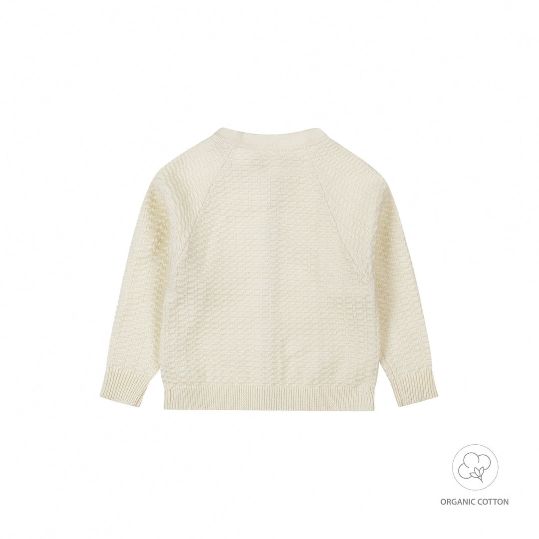 Vest organic cotton Off white - UNI 2024