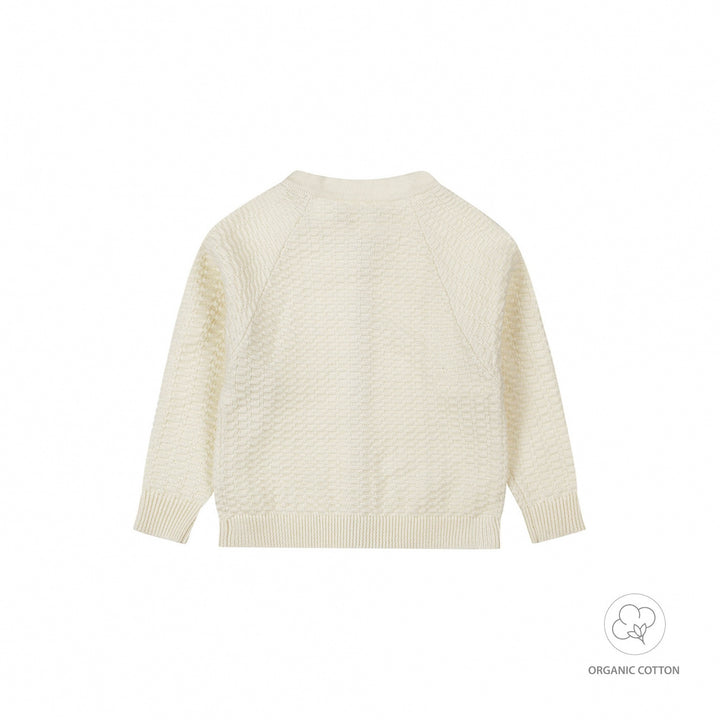 Vest organic cotton Off white - UNI 2024