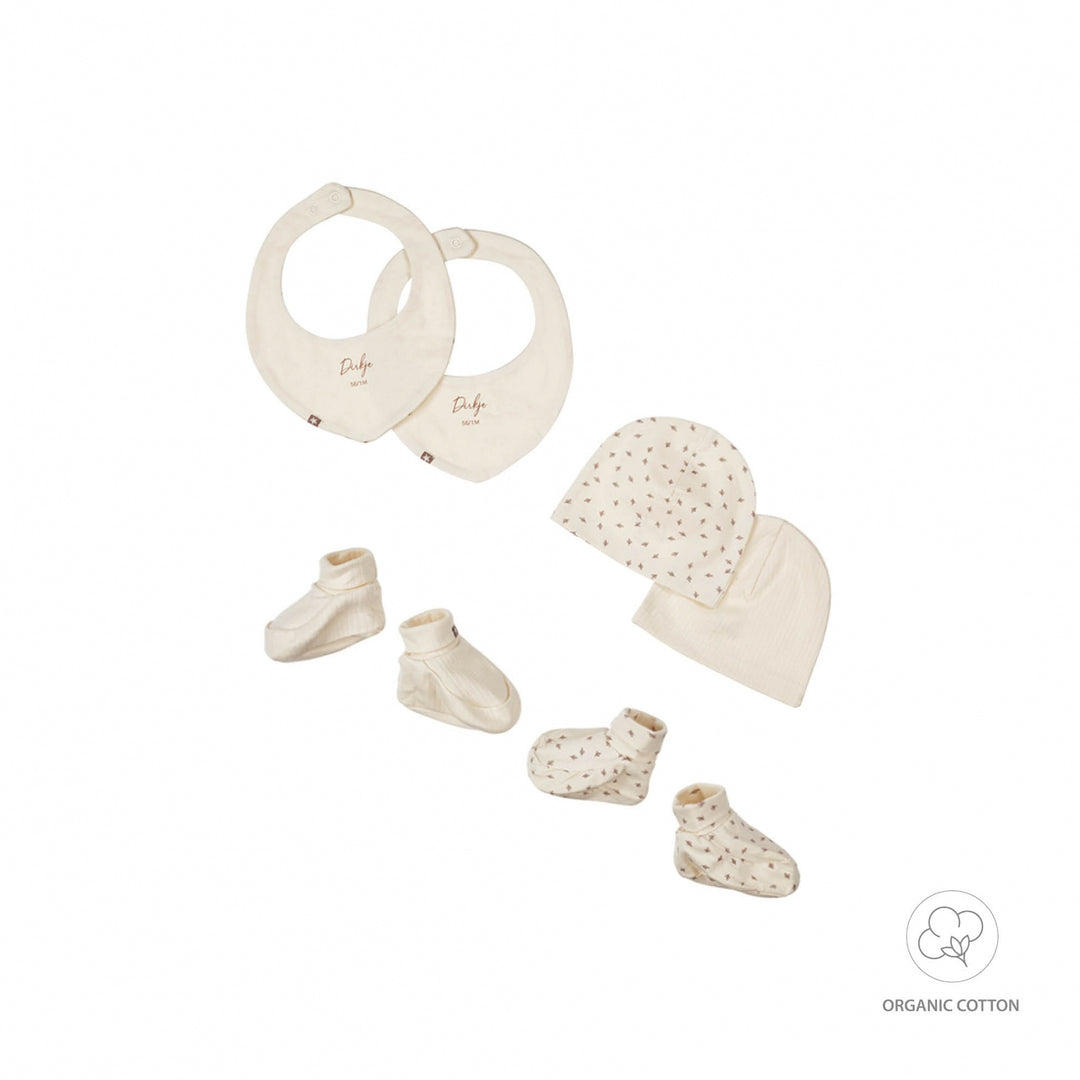 Set 6 - pack organic cotton Off white - UNI 2024