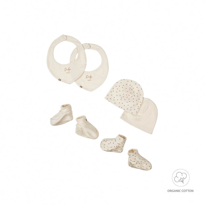 Set 6 - pack organic cotton Off white - UNI 2024