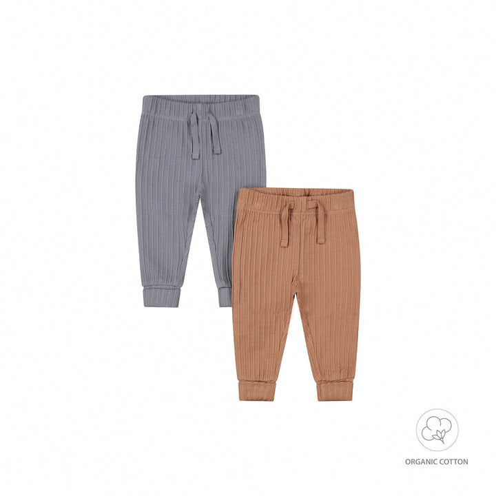 Broek 2 - pack organic cotton Multi colour - BOYS 2024