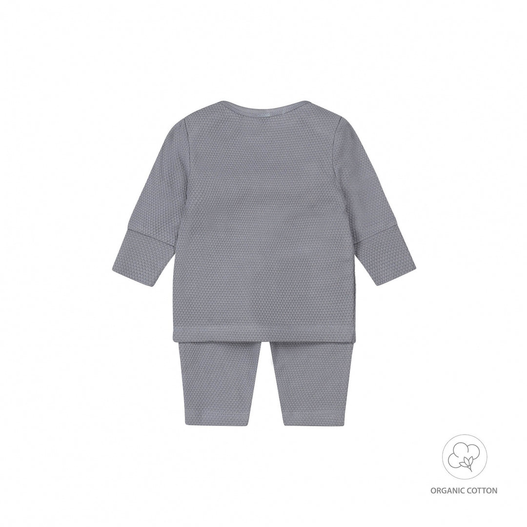 2 - Delig setje organic cotton Faded blue - BOYS 2024
