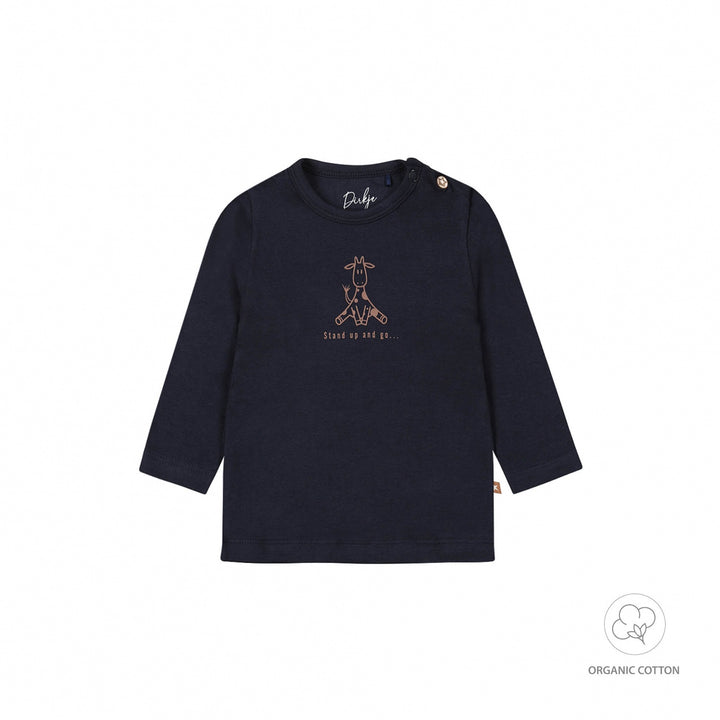 Longsleeve organic cotton Navy - BOYS 2024