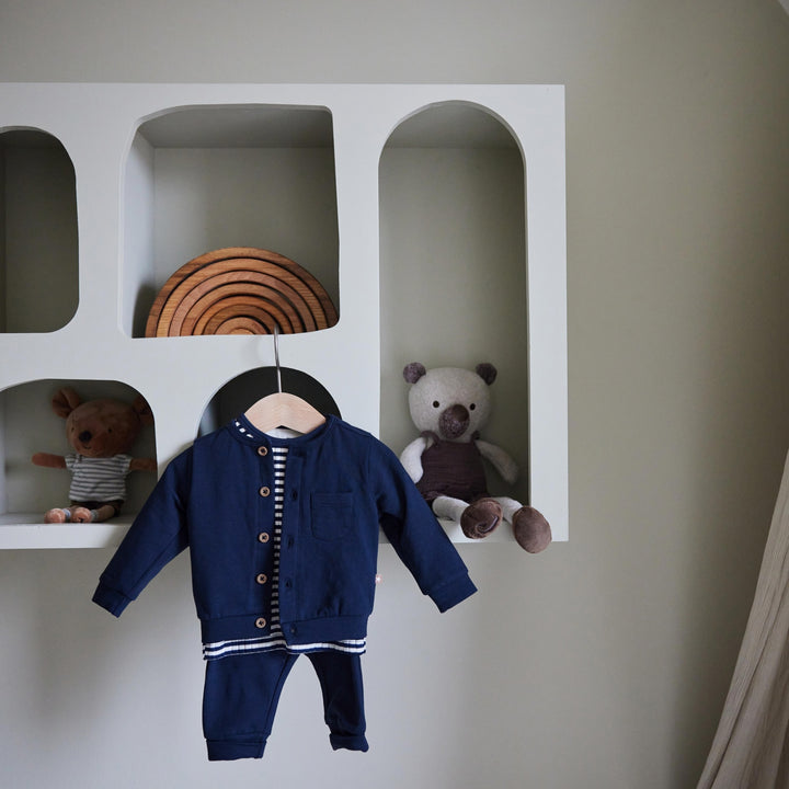 3 - Delige set organic cotton Navy - BOYS 2024