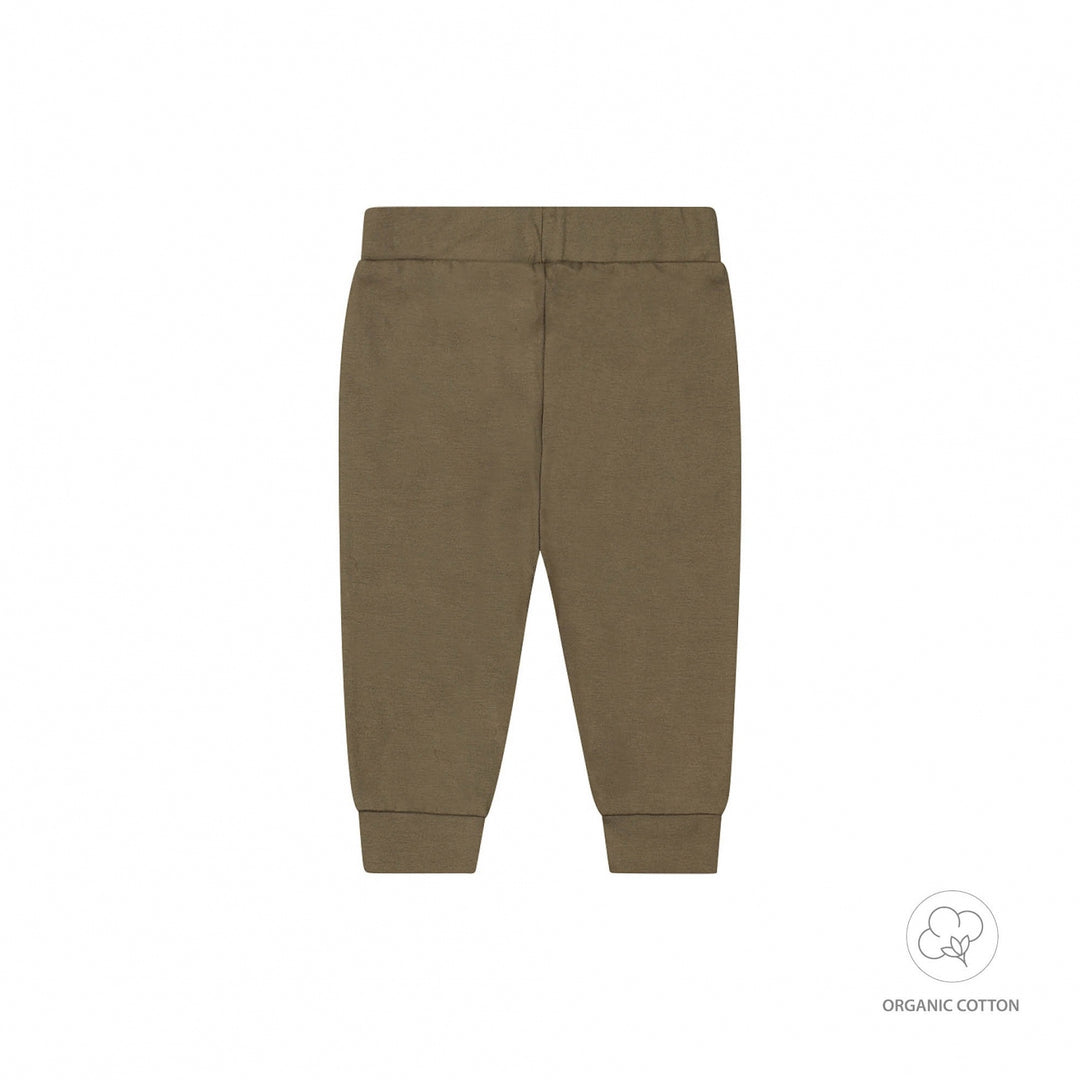 Broek Bio-Baumwolle Verwaschenes Grün - JUNGEN 2024