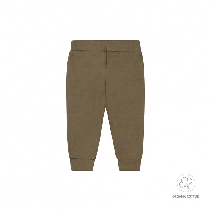 Broek Bio-Baumwolle Verwaschenes Grün - JUNGEN 2024