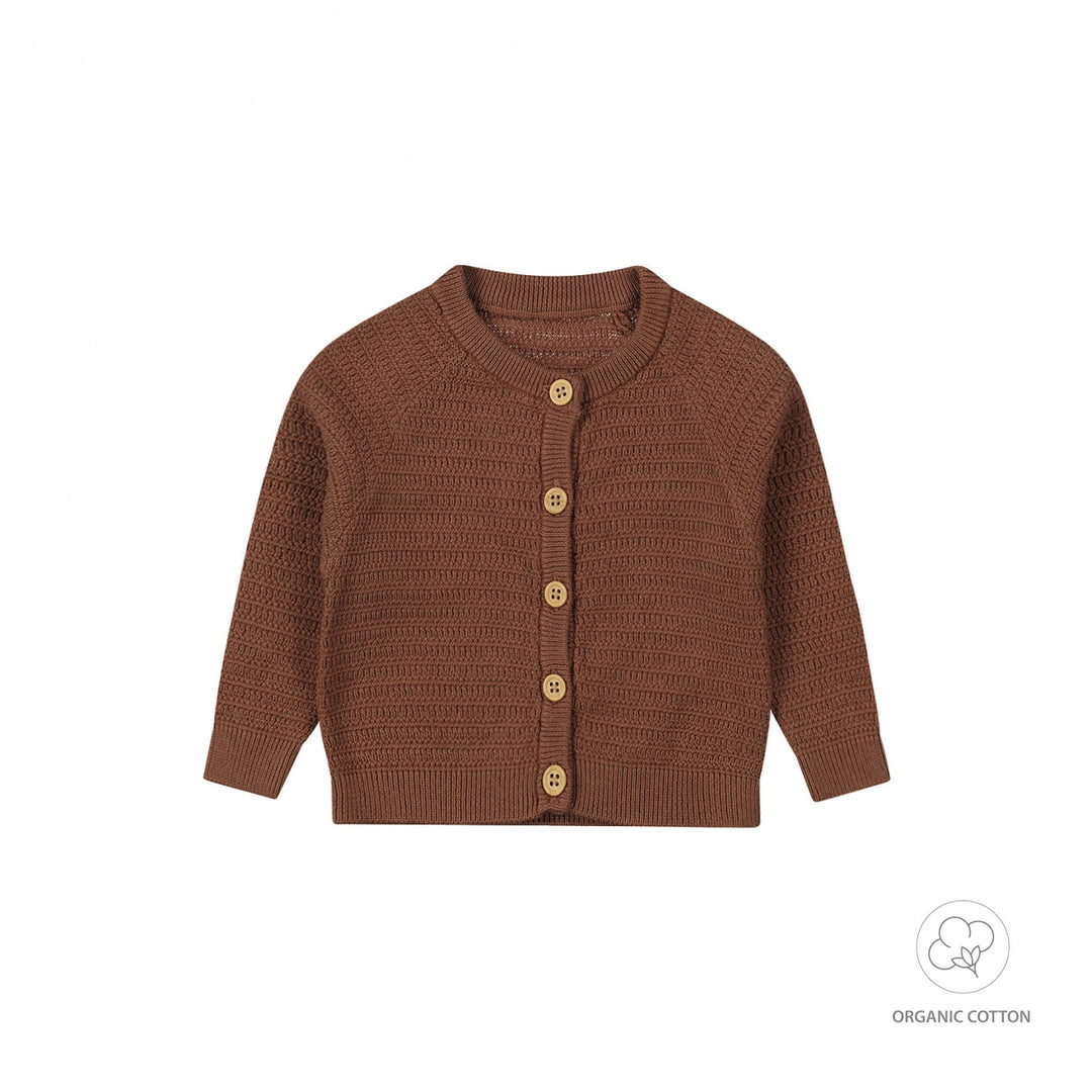 Vest organic cotton Brown - UNI 2024