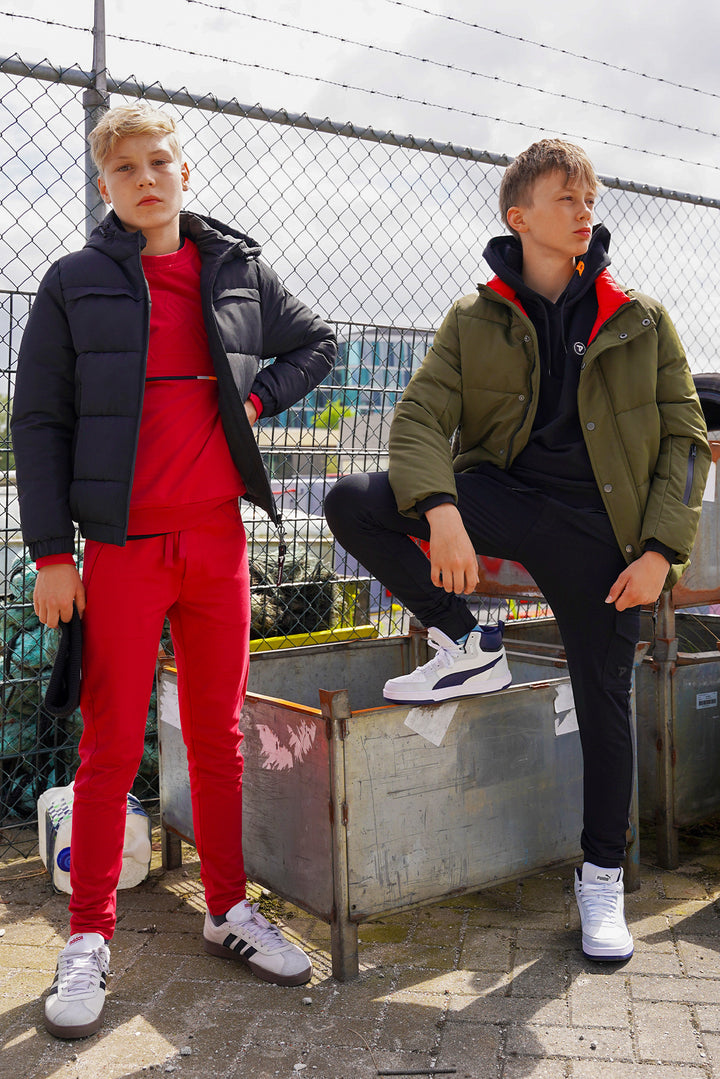 Teens winterjas Bart Black