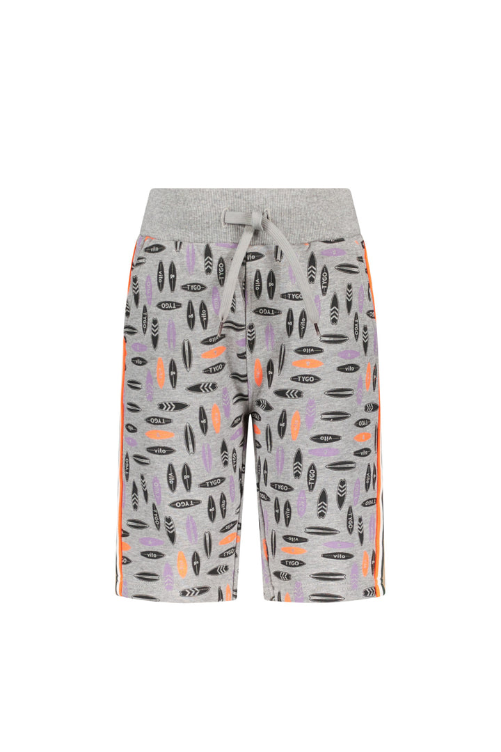 Kids broek Sweatshorts Thomas Grey Melee