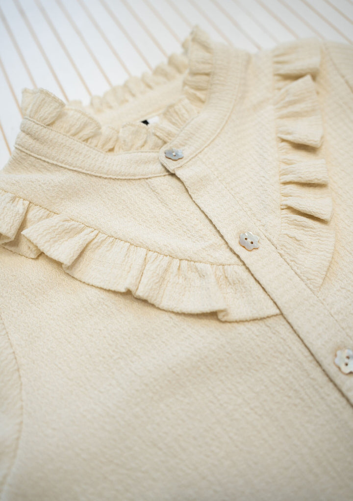 Kids blouse Beau Ecru