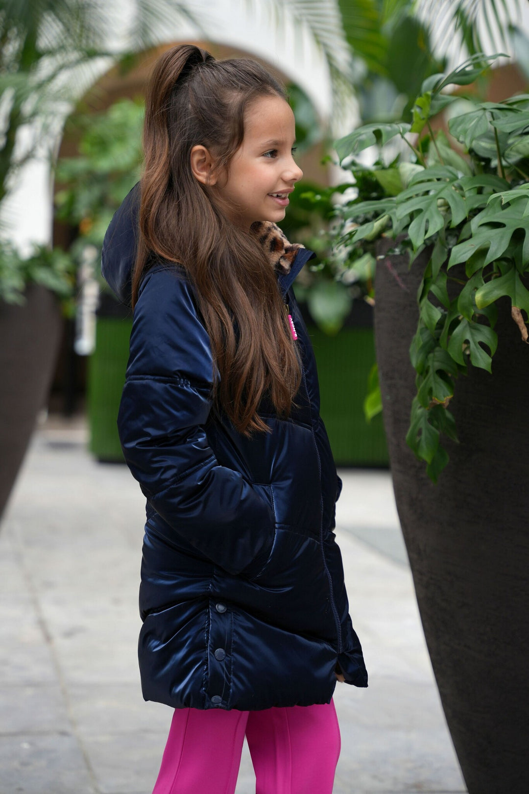 Kids winterjas Jade navy