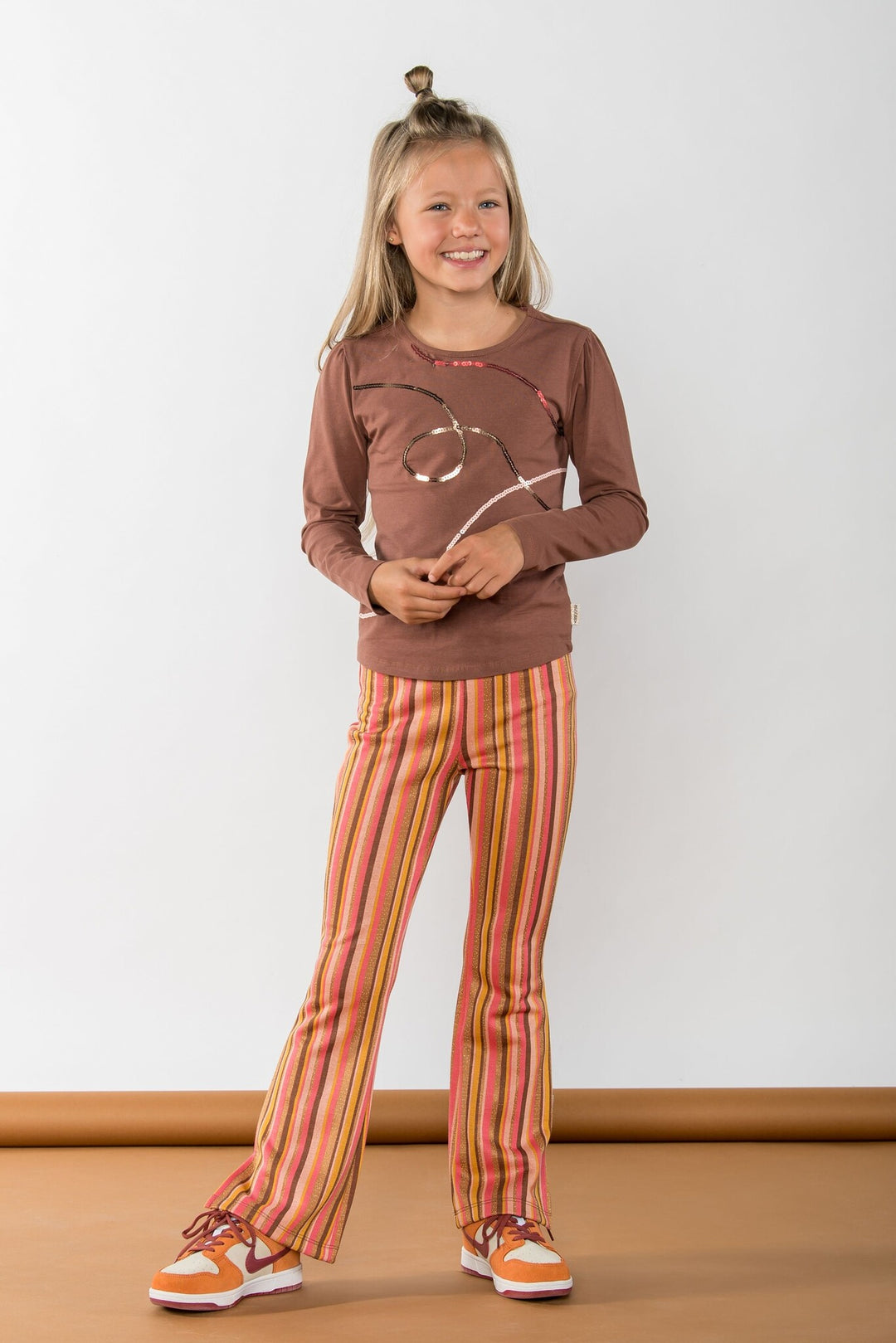 Kids longsleeve Tara Cappucino
