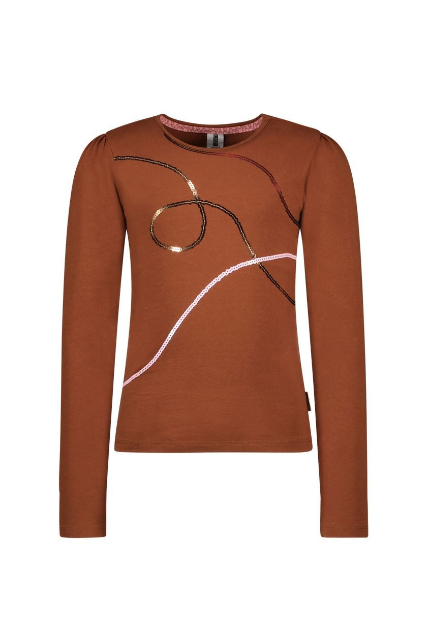 Kids longsleeve Tara Cappucino