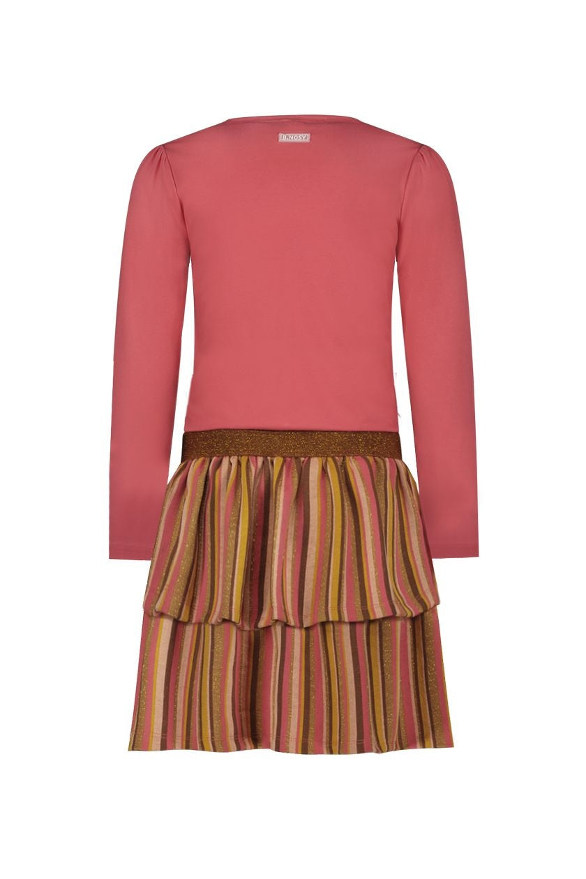 Kids jurk Dawn with Soft red