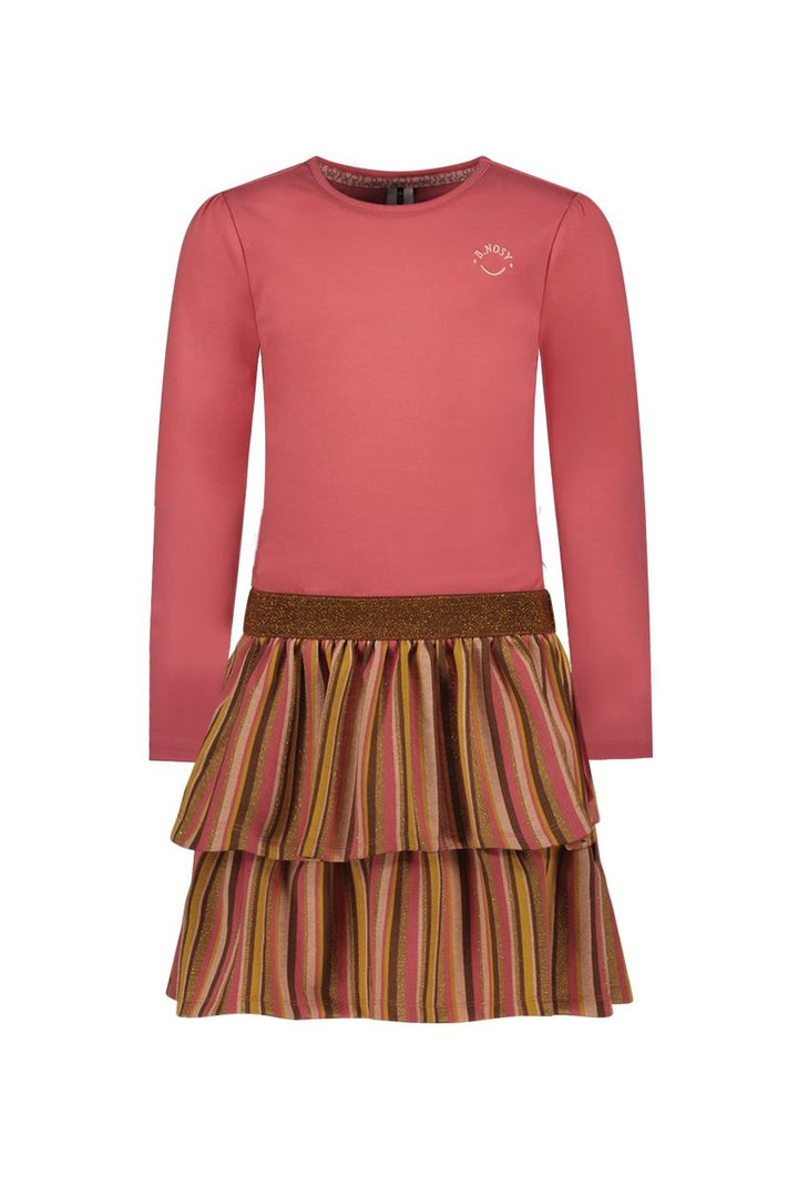 Kids jurk Dawn with Soft red