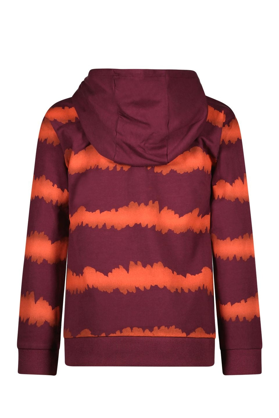 Kids trui Steve hooded tie dye Tie dye grape