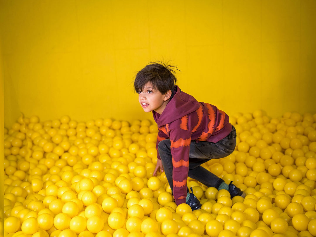 Kids trui Steve hooded tie dye Tie dye grape