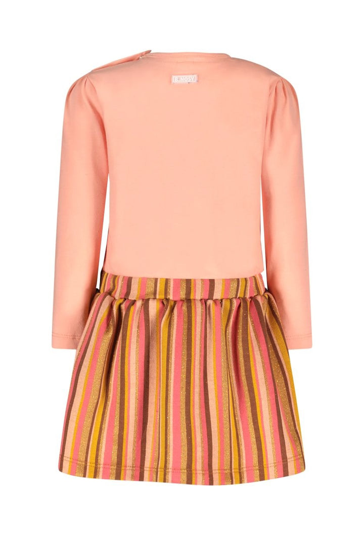 Baby jurk Dakota mini stripe Peach