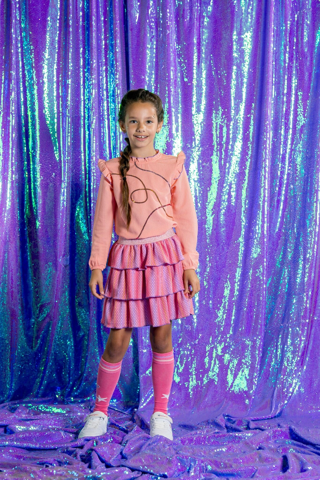 Kinderbluse K3 Billie Peach