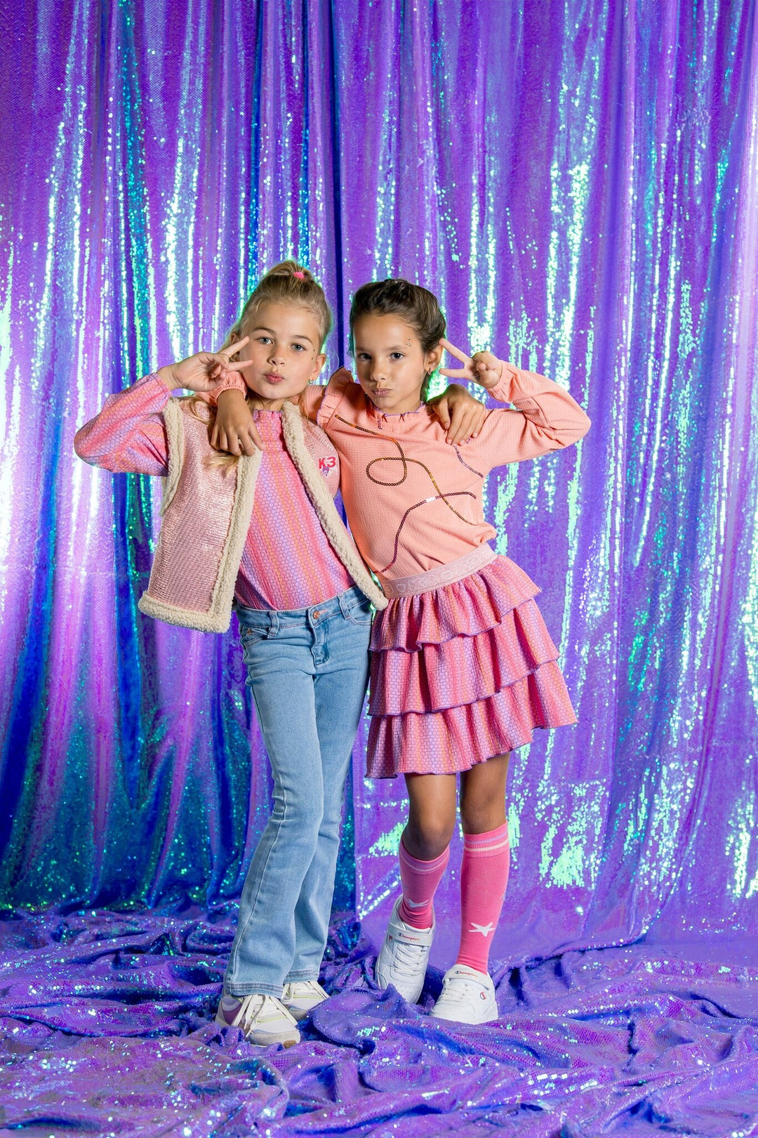 Kinderbluse K3 Billie Peach