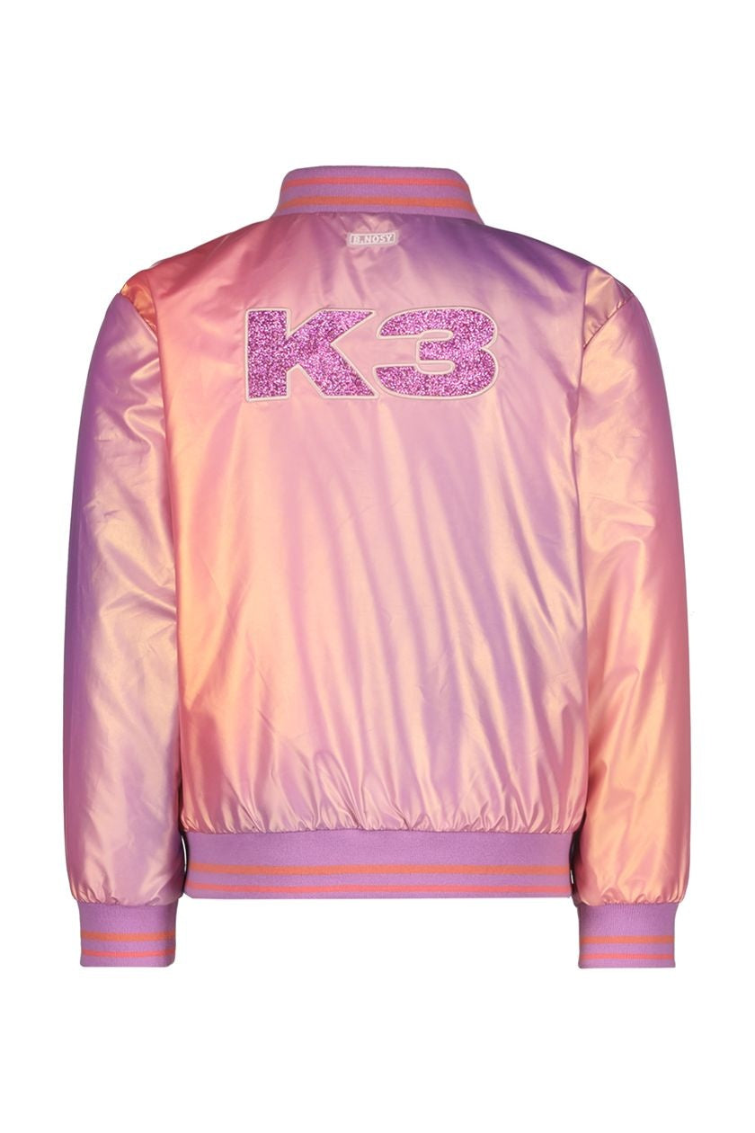 Kids spijkerjas K3 winter Tie dye mermaid AO