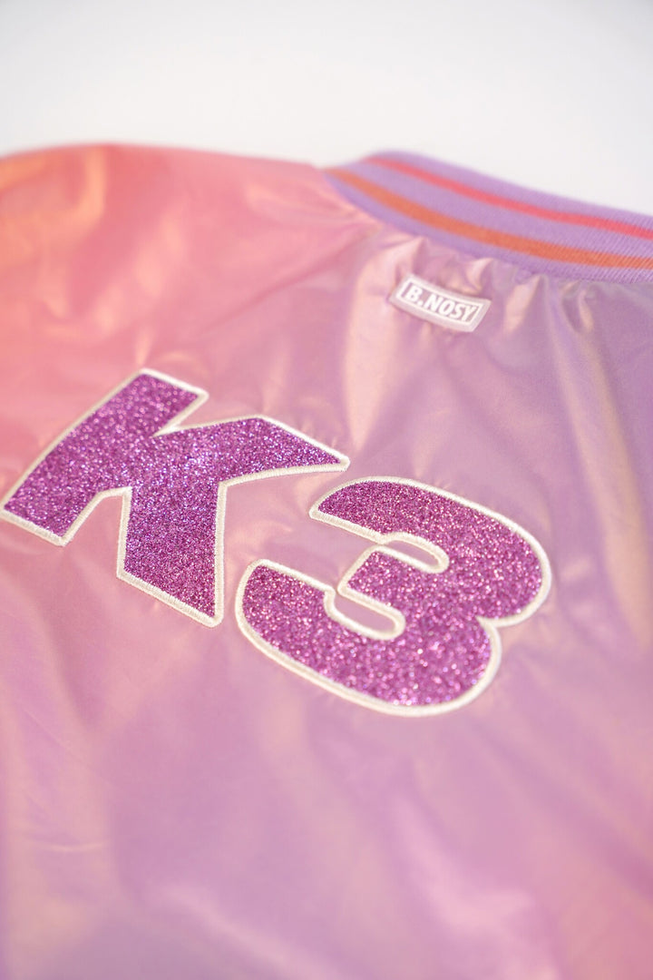 Kids spijkerjas K3 winter Tie dye mermaid AO