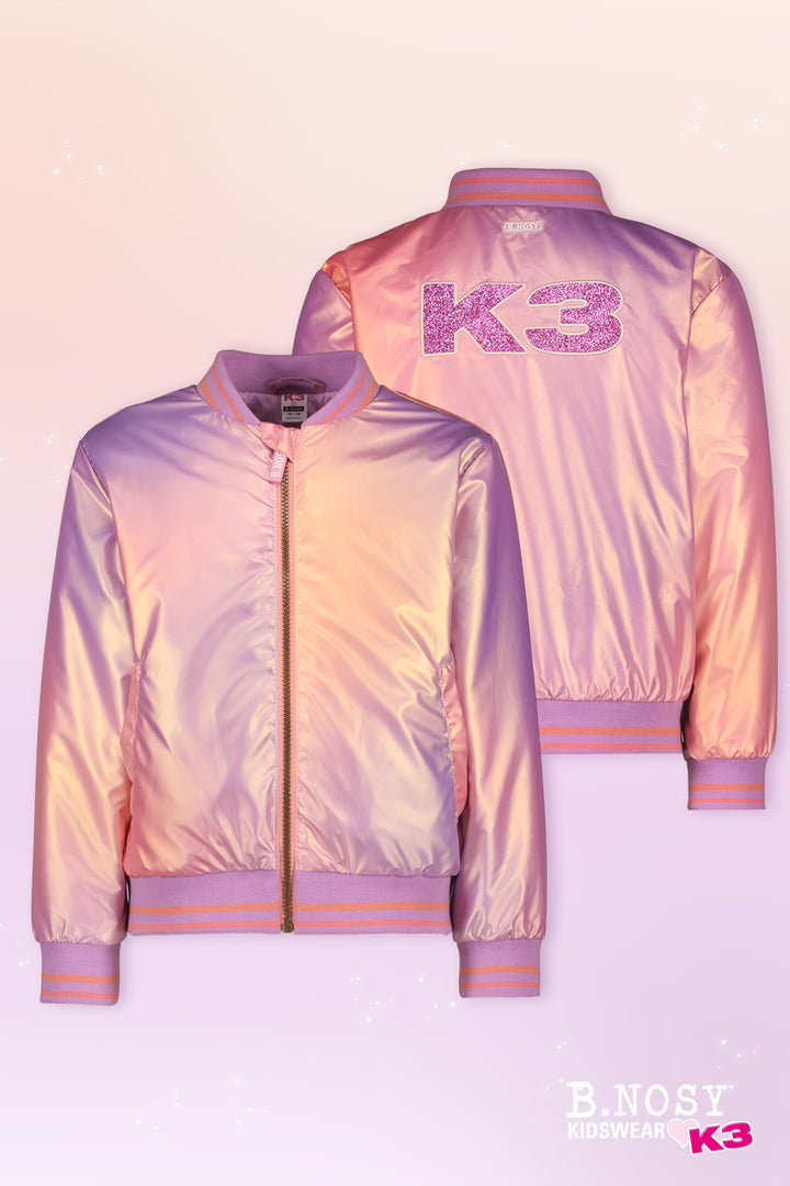 Kids spijkerjas K3 winter Tie dye mermaid AO