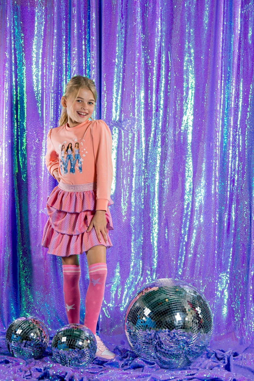 Kids trui K3 Scottie Peach