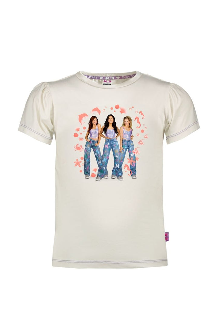 Kinder T-Shirt K3 Tammy Ecru