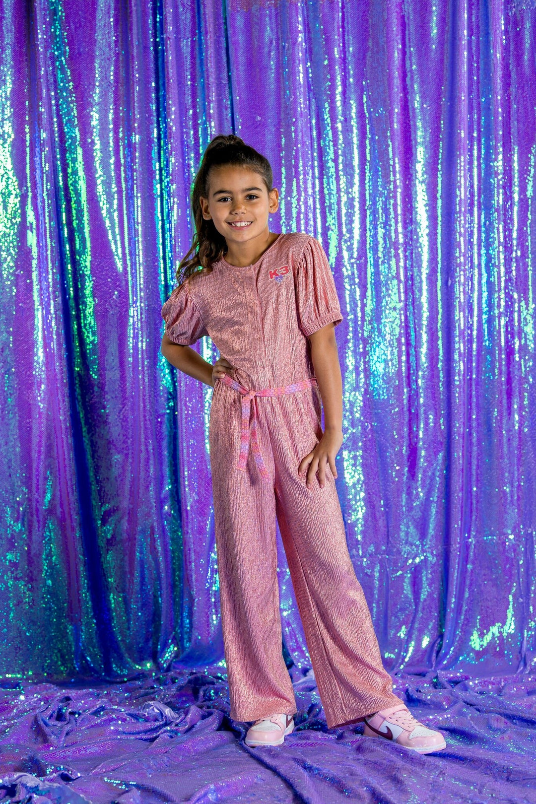 Kids jumpsuit K3 Peach