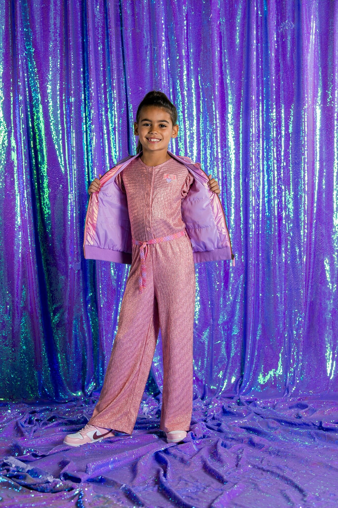 Kids jumpsuit K3 Peach