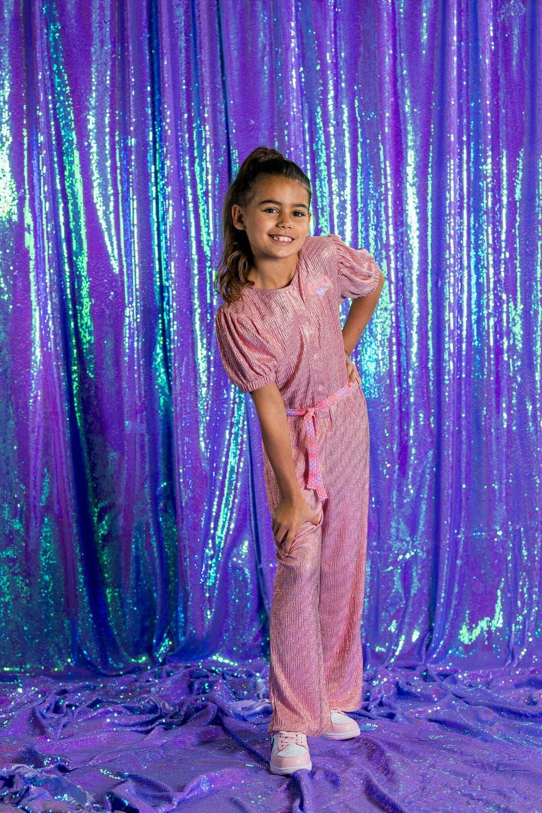 Kids jumpsuit K3 Peach