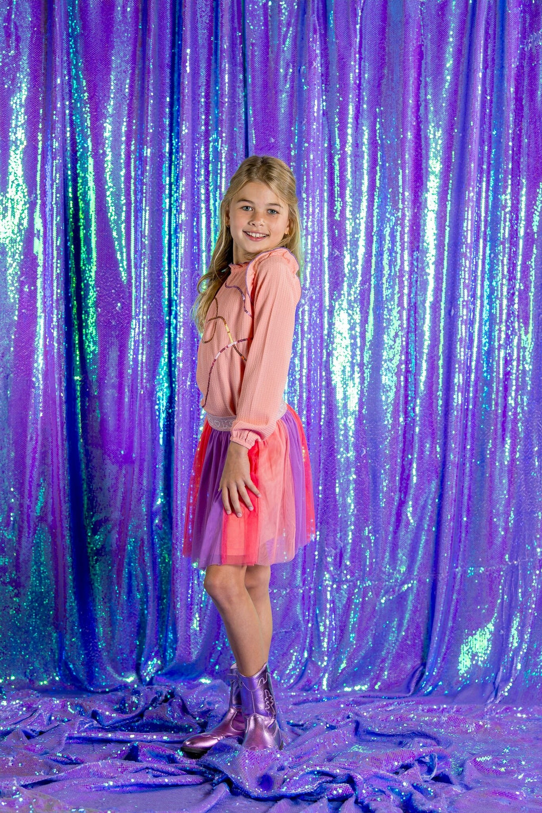 Kids rok K3 Resa Peach