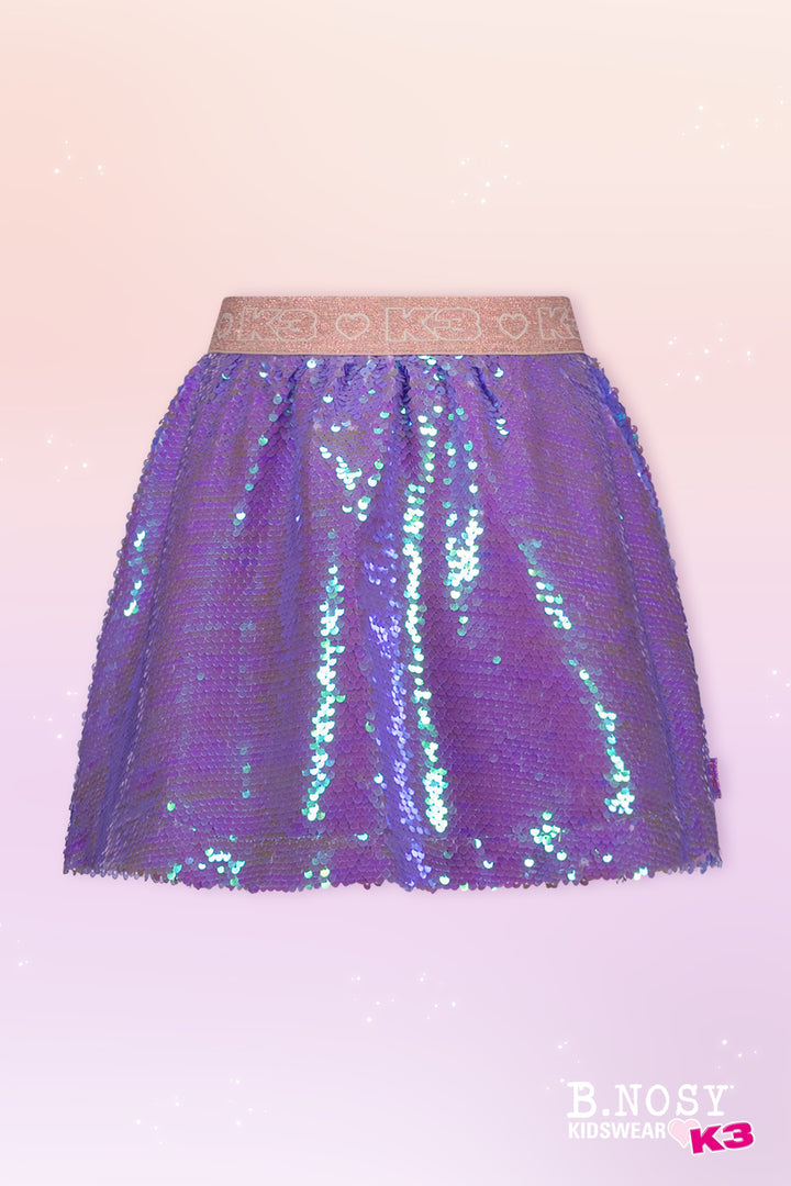 Kinderrock K3 Rhodee mit Pailletten African Violet