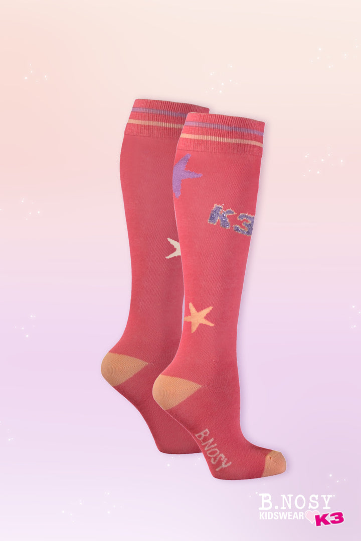 Kids kniekousen K3 Passion pink