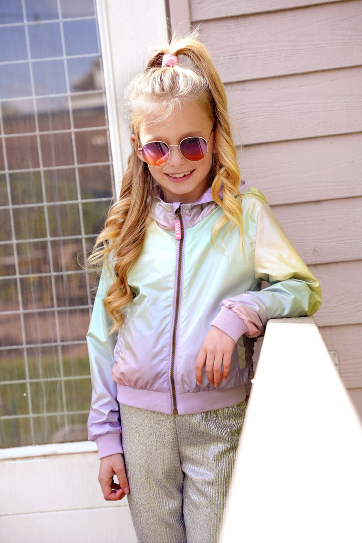 Kinderjacke wendbar Joy Tie dye