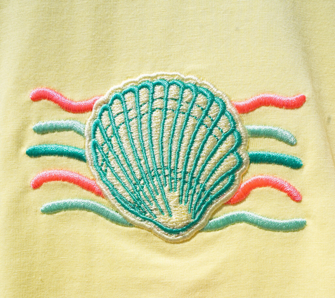 Kinder T-Shirt Tora T-Shirt mit Netzärmeln Gelbe Birne