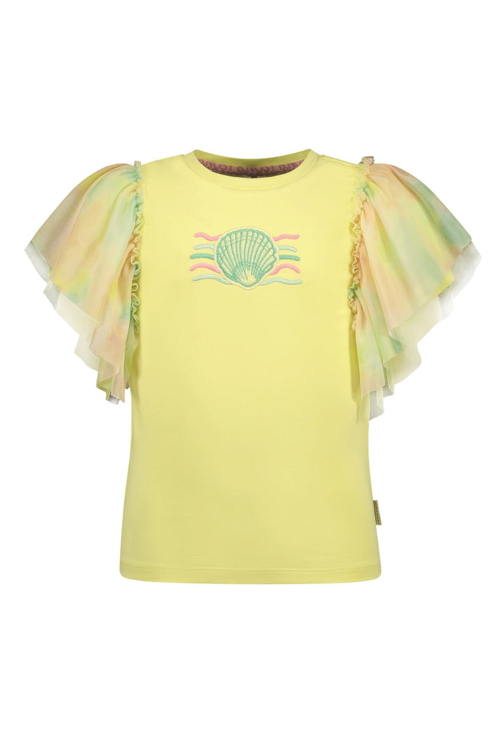 Kinder T-Shirt Tora T-Shirt mit Netzärmeln Gelbe Birne