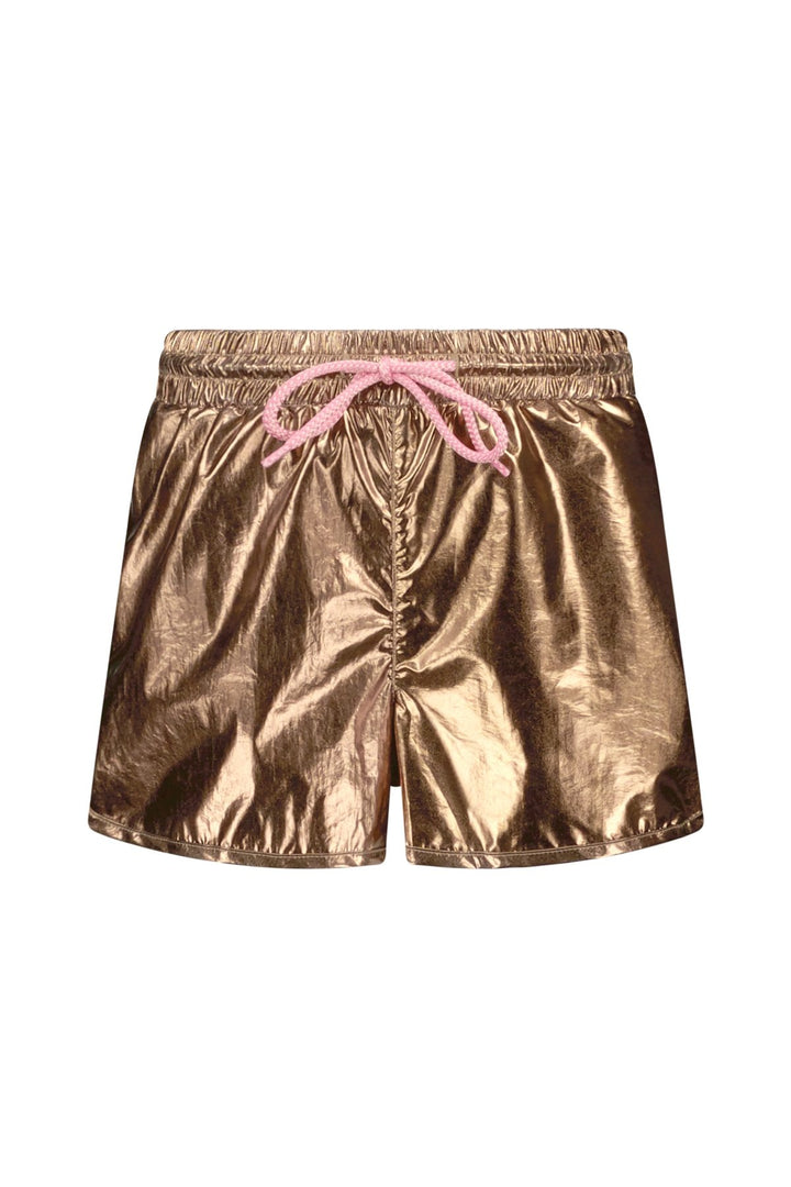 Kinderhose Paula Metallic Shorts Bronze