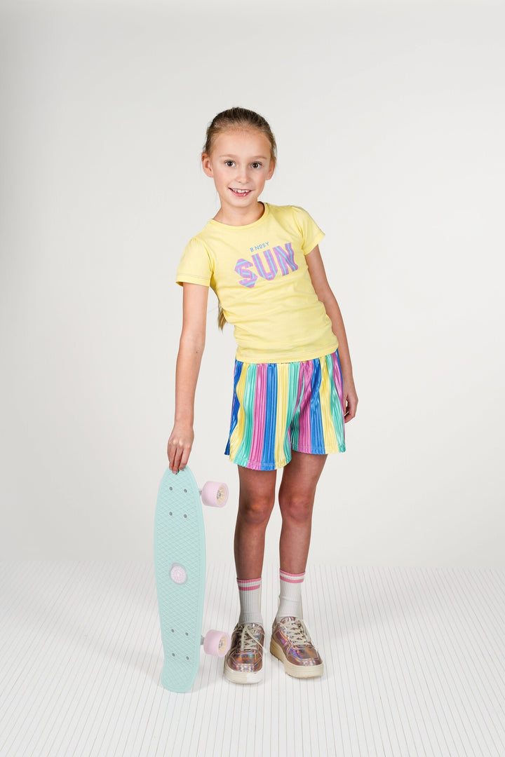 Kinderhose Philou gestreifte Plissee-Shorts Joy Stripe