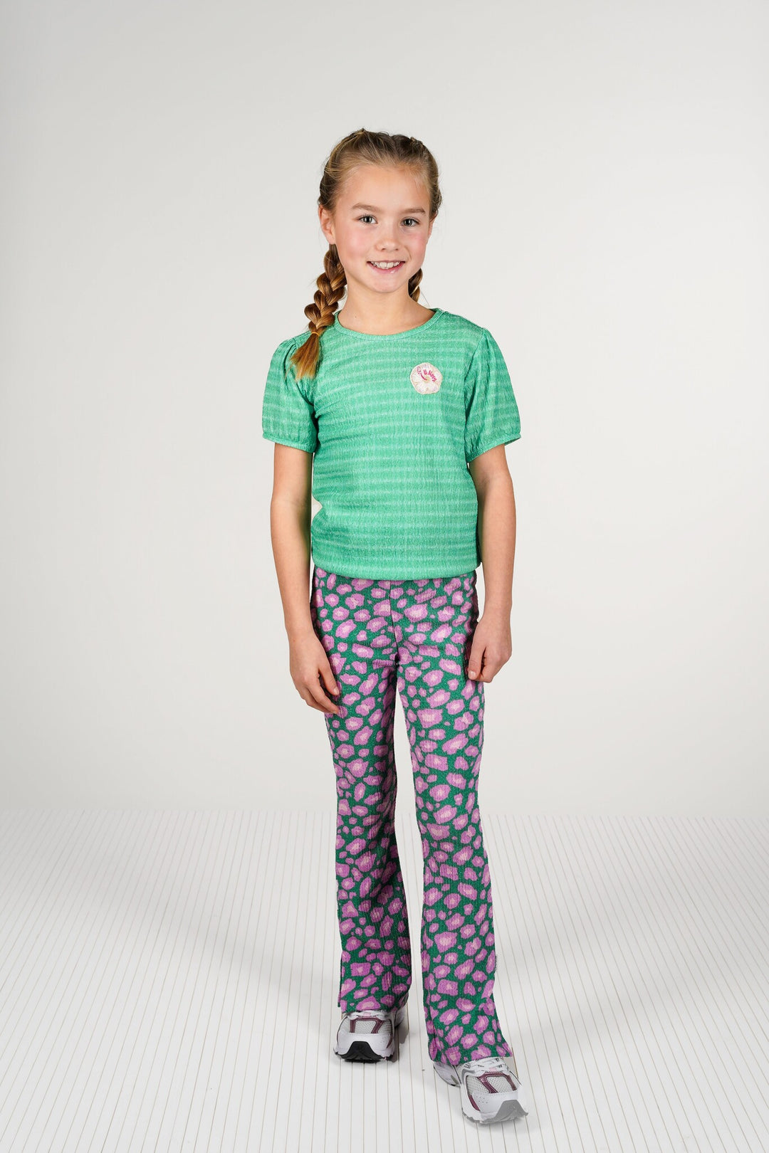 Kinderhose Pepper ausgestellte bedruckte Hose Twirleo_AO