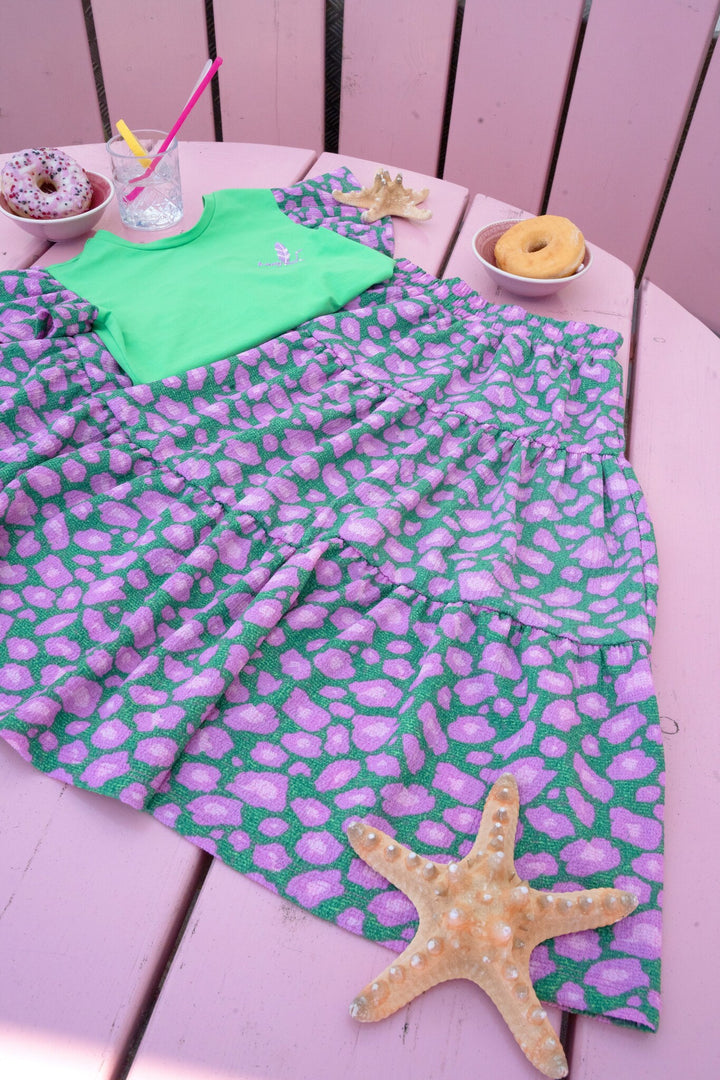 Kids rok Riri printed maxi skirt Twirleo_AO